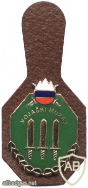 Slovenian army - military museum commander pocket badge img49024