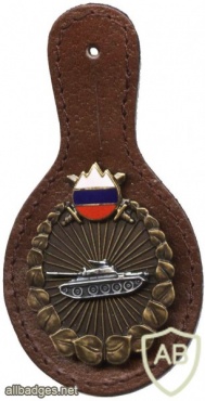 Slovenian army - tank driver pocket badge, (second version) img49033
