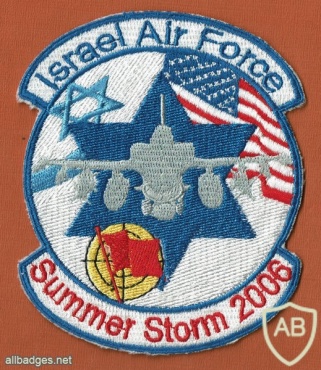ISRAEL AIR FORCE SUMMER STORM 2006 תרגיל 2006 SUMMER STORM  במסגרת  RED FLAG  img49428