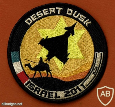DESERT DUSK תרגיל ישראלי איטלקי בעובדה 2011 -DESERT DUSK הפאץ' האיטלקי img49474