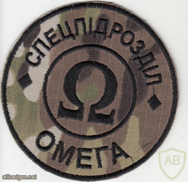 Ukraine National Guard special anti-terrorism unit "Omega" patch, subdued img49752