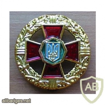 Ukraine National Guard beret badge img49741