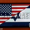שילוב דגל ישראל ודגל ארה"ב