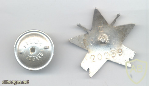 YUGOSLAVIA Order of the Partisan Star, 3rd class img51235
