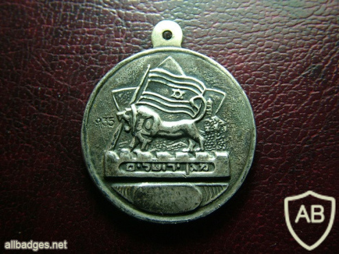 Defender of Jerusalem medal img51395