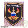 National Guards SOBR units patch, transitional type