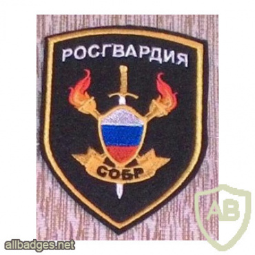 National Guards SOBR units patch, transitional type img51498