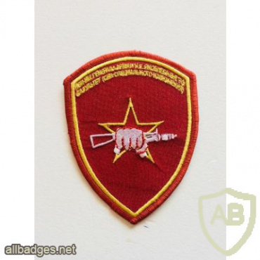 Yakovlev Military Institute, special forces faculty patch img51546