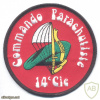 BELGIUM Army Para-Commando Brigade, 2nd Commando Battalion, 14th Company sleeve patch