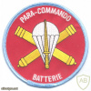 BELGIUM Army Para-Commando Brigade, Field Artillery Battery sleeve patch (1974-present)