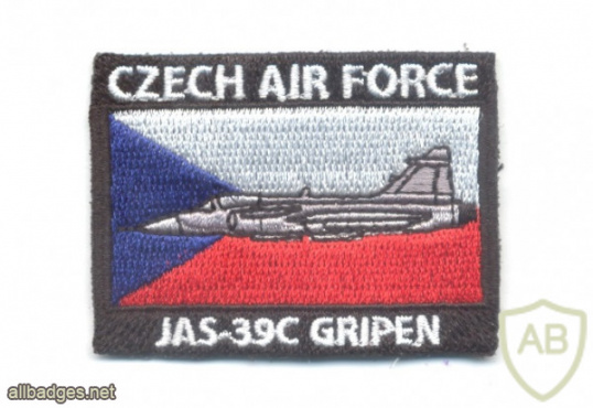 CZECH REPUBLIC - Czech Air Force JAS-39C Gripen sleeve patch img52805