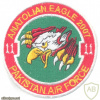 PAKISTAN - Pakistani Air Force - No. 11 Squadron "Arrows" sleeve patch, Anatolian Eagle 2007 img53664