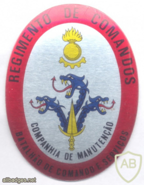 PORTUGAL Army - Maintenance Company, Headquarters and Support Battalion, Commando Regiment pocket badge img53722