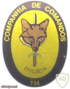 PORTUGAL Army - 114 Commando Company, Commando Battalion 11, Commando Regiment pocket badge img53707