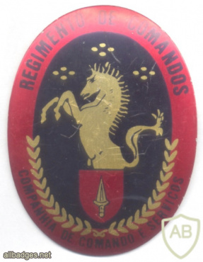 PORTUGAL Army - Headquarters and Services Company, Headquarters and Support Battalion, Commando Regiment pocket badge img53720