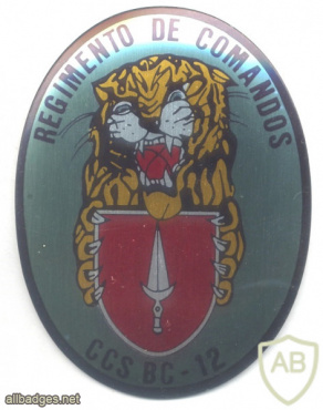 PORTUGAL Army - Headquarters Company, Commando Battalion 12, Commando Regiment pocket badge img53716
