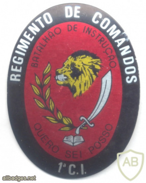 PORTUGAL Army - 1 Training Company, Training Battalion, Commando Regiment pocket badge img53714