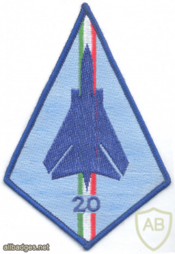 ITALY Air Force 20 Fighter-Bomber Squadron sleeve patch img53764