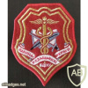 Belarusian State Medical University military department patch 2001-present img54909