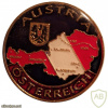 Австрия, карта, флаг и герб