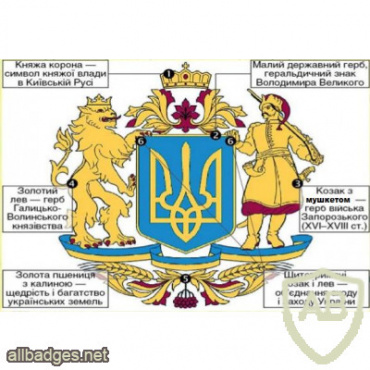 Ukraine coat of arms img56277