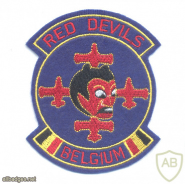 Belgian Air Force "Red Devils" Aerobatic display team patch img57432