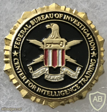 FBI Intelligence Training Center Pin img57820
