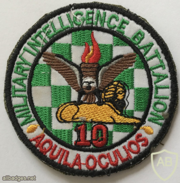 Philippines Army 10th Military Intelligence Battalion Patch img57751
