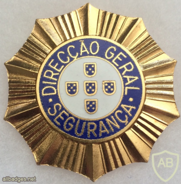 Portugal General Directorate for Security Badge. img57978