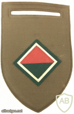 South Africa Intelligence Corps HQ 'tupperware' shoulder flash img57963