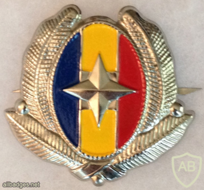 Romanian Intelligence Service NCO Cap Badge img57864