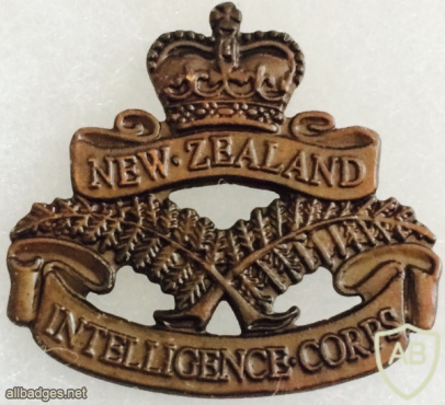 New Zealand Intelligence Corps Collar Badge img58114