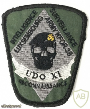 Luxembourg - Army - Intelligence Surveillance Reconnaissance KFOR 38 Patch img58226