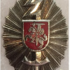Lithuania VAD ID Lapel Badge