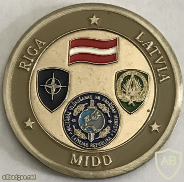Latvian Defense Intelligence and Security Service - NATO Exercise Steadfast Illusion 2013 Riga - Challenge Coin img58349