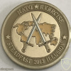 Latvian Defense Intelligence and Security Service - NATO Exercise Steadfast Illusion 2013 Riga - Challenge Coin img58348