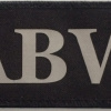 Poland - ABW Tactical Vest Patch (Back)