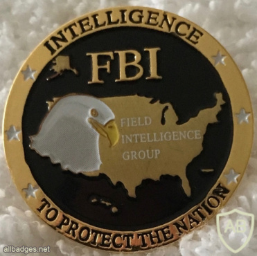 FBI Field Intelligence Group Pin img58491
