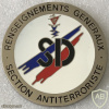 France Paris Police Directorate of General Intelligence Antiterrorism Section Table Medal img58596