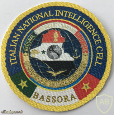 Italy - National Intelligence Cell (NIC) Basrah, Iraq Patch img58642
