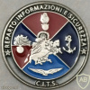 Italy - Military - Information and Security Department - Satellite Remote Sensing Interforce Center Badge img58639