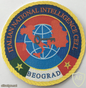 Italy - National Intelligence Cell (NIC) Beograd Patch img58645