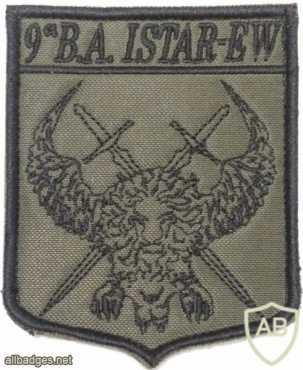 Italy - Air Force - 9th Air Brigrade Intelligence Surveillance Target Acquisition and Reconnaissance - Electronic Warfare Patch img58643