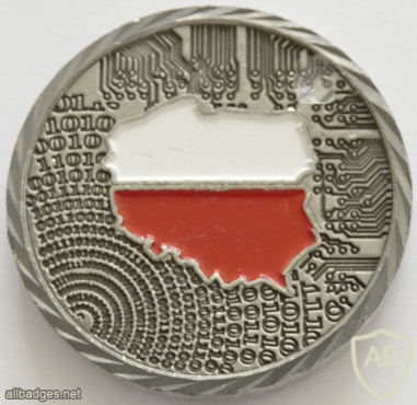 Republic of Poland - Military Intelligence Service Cyber Unit Challenge Coin img58712