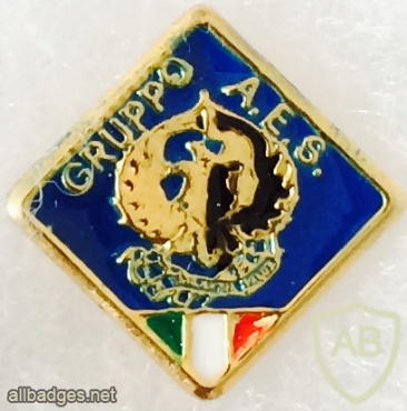 Italy - Military - Interforce Intelligence Center - A.E.S. Group Pin img58714