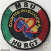 Italy - Military - KFOR MSU Head Quarters Counterintelligence G2 Patch