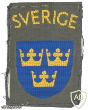 SWEDEN Army sleeve patch img58785