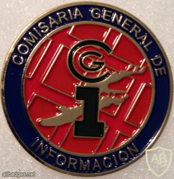 Spain - Ministry of Interior - General Commissariat  of Information Pin - CGI img58822
