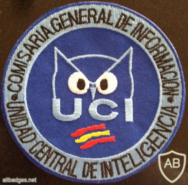 Spain - Judicial Police - General Commissariat of Information - Central Intelligence Unit Patch img58826