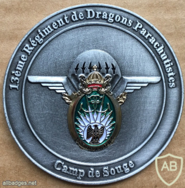 France - COS - 13° RDP 2nd Squadron Challenge Coin img58804